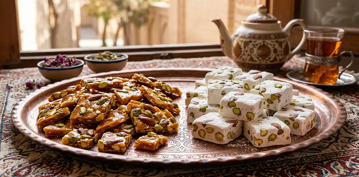 تفاوت گز و سوهان: سوغات اصلی ایران را بهتر بشناسید